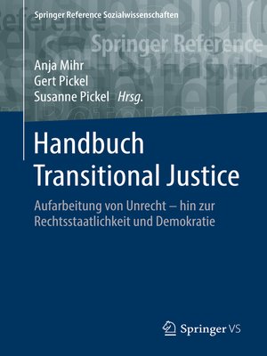 cover image of Handbuch Transitional Justice
